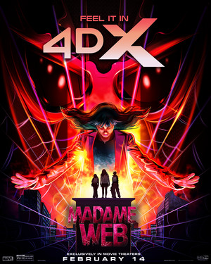  Madame Web | 4DX 🕸️promotional poster
