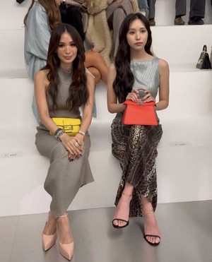  Mina at Fendi Haute Couture Fashion Show