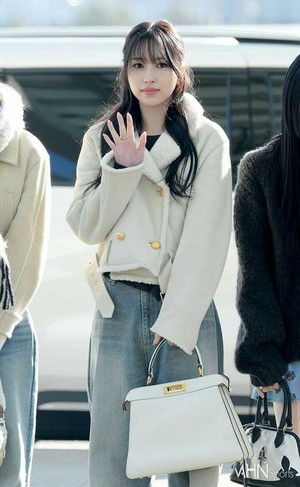 Mina at Incheon Airport heading to Jakarta