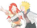 Minato x Kushina (Naruto) - anime-couples fan art
