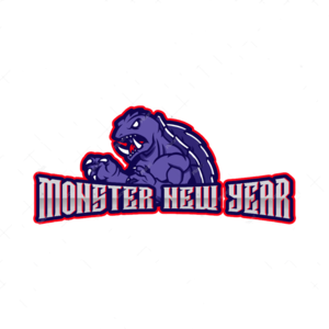  Monster New साल (Logo)