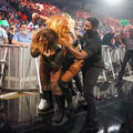 Nia Jax and Becky Lynch | Monday Night Raw | December 18, 2023 - wwe photo