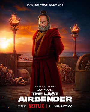  Paul Sun-Hyung Lee as General Iroh | Avatar: The Last Airbender | Character poster