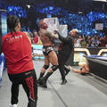Randy Orton vs Solo Sikoa and Jimmy Uso | SmackDown New Year's Revolution | January 5, 2024 - wwe photo