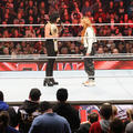 Rhea Ripley and Becky Lynch | Monday Night Raw | January 15, 2024 - wwe photo