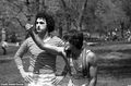 Robin Williams: street mime (NYC) 1974  - robin-williams photo