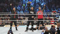 Roman Reigns, Solo Siko and Jimmy Uso | SmackDown New Year's Revolution | January 5, 2024 - wwe photo