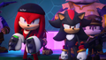 Shadow and knuckles - shadow-the-hedgehog photo