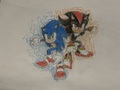 Sonic the Hedgehog 3 Movie Sonic vs Movie Shadow  - sonic-the-hedgehog fan art