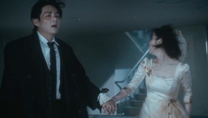  Taehyung with IU in Cinta Wins All Muzik video