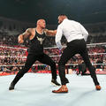 The Rock vs Jinder Mahal | Monday Night Raw | January 1, 2024 - wwe photo