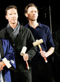 Tom Hiddleston and Benedict Cumberbatch - tom-hiddleston photo