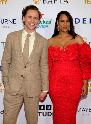  Tom Hiddleston and Zawe Ashton attend the BAFTA чай Party | January 13, 2024