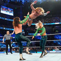 Tyler Bate vs Pretty Deadly: Elton Prince and Kit Wilson | Friday Night Smackdown | January 19, 2024 - wwe photo