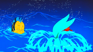  Walt 迪士尼 Screencaps - Flounder, Princess Ariel & Sebastian