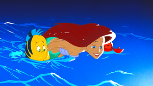  Walt Disney Screencaps - Flounder, Princess Ariel & Sebastian