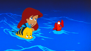  Walt Disney Screencaps - Flounder, Princess Ariel & Sebastian