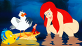 Walt Disney Screencaps - Flounder, Scuttle, Sebastian & Princess Ariel - walt-disney-characters photo