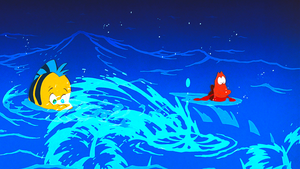 Walt Disney Screencaps - Flounder & Sebastian