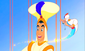  Walt Disney Screencaps – Prince Aladin & Genie