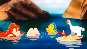  Walt ディズニー Screencaps – Princess Ariel, Flounder, Sebastian & Scuttle
