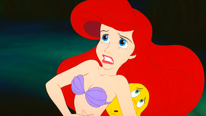  Walt 디즈니 Screencaps – Princess Ariel & 가자미, 넙치