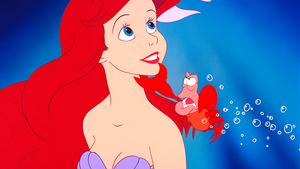 Walt Disney Screencaps – Princess Ariel & Sebastian
