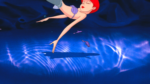  Walt Дисней Screencaps – Princess Ariel & The рыба