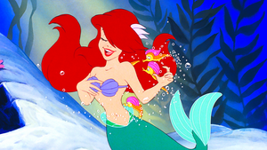  Walt 디즈니 Screencaps – Princess Ariel & The Seahorses
