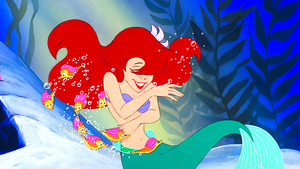 Walt डिज़्नी Screencaps – Princess Ariel & The Seahorses