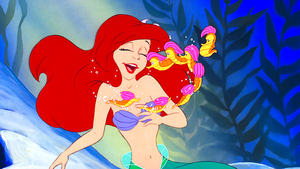  Walt 迪士尼 Screencaps – Princess Ariel & The Seahorses