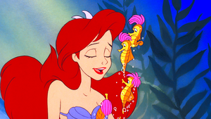  Walt 迪士尼 Screencaps – Princess Ariel & The Seahorses
