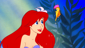  Walt डिज़्नी Screencaps – Princess Ariel & The Seahorses