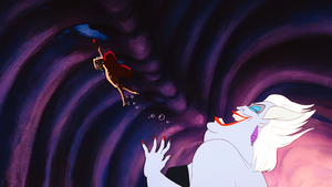 Walt Disney Screencaps - Sebastian, Princess Ariel, Flounder & Ursula