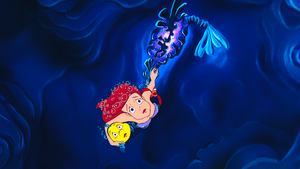  Walt disney Screencaps – Sebastian, Princess Ariel & platija