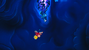  Walt Disney Screencaps – Sebastian, Princess Ariel & platessa, passera pianuzza
