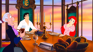  Walt डिज़्नी Screencaps – Sir Grimsby, Prince Eric & Princess Ariel