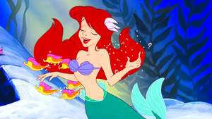  Walt 디즈니 Screencaps – The Seahorses & Princess Ariel