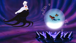Walt Disney Screencaps – Ursula, Princess Ariel & Flounder