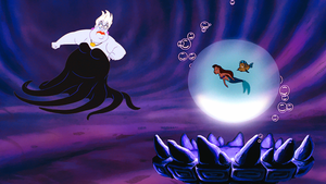  Walt Дисней Screencaps – Ursula, Princess Ariel & камбала