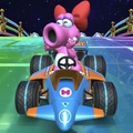 Winning on Wii Rainbow Road with a MKW character and kart! - mario-kart photo