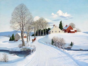 Winter Wonderland | The art of Charlotte J. Sternberg 
