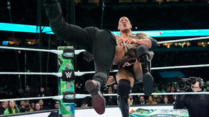  Roman Reigns spears The Rock | WrestleMania XL | April 6, 2024