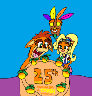  25th Crash Bandicoot (Aku Aku and Coco Bandcioot