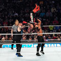 AJ vs Rey vs Kevin | Triple Threat Match | Friday Night Smackdown | April 12, 2024 - wwe photo