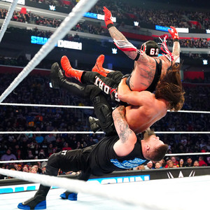 AJ vs Rey vs Kevin | Triple Threat Match | Friday Night Smackdown | April 12, 2024