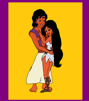Aladdin and Jasmine True Love (Galafem Outfit)