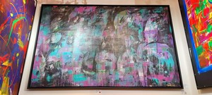 Art of Paul Stanley ~McLean, Virginia...April 13, 2024 (Tysons Wentworth Gallery art show)
