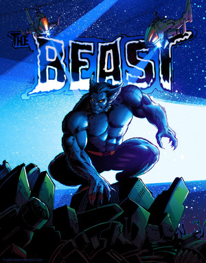  Beast | X-Men | art oleh tylercairnsart