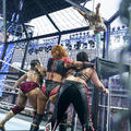 Bianca, Becky, Raquel and Liv | Women's Elimination Chamber Match | WWE Elimination Chamber 2024 - wwe photo